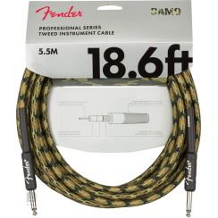 CABLE P/ GUIT. FENDER PROFESSIONAL SERIES 18.6 CAMMO