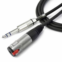 CABLE SANTO ANGELO AC19 PLUG STEREO JACK HEMBRA 3MTS