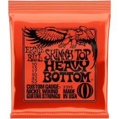 ERNIE BALL 2215 ELECTRICA 010 SLINKY TOP HEAVY BOTTON