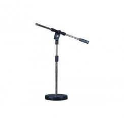PEDESTAL P/ MIC DE MESA BASE REDONDA GRANDE
