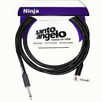 CABLE P/ GUIT. SANTO ANGELO 90° 20FT