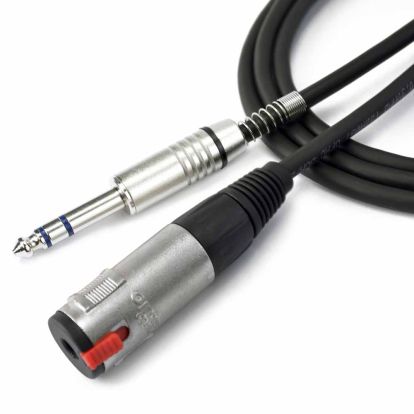 CABLE SANTO ANGELO AC19 PLUG STEREO JACK HEMBRA 3MTS