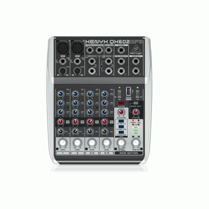 CONSOLA BEHRINGER XENYX QX602MP3