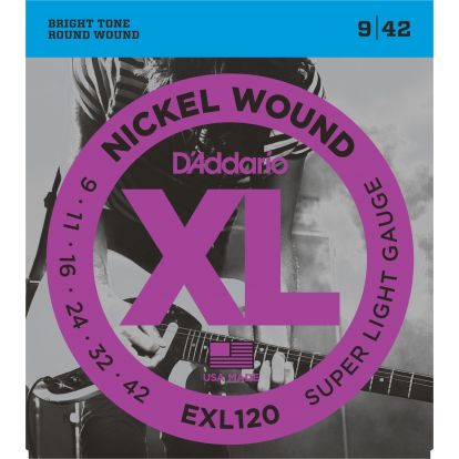CUERDA D'ADDARIO EXL120