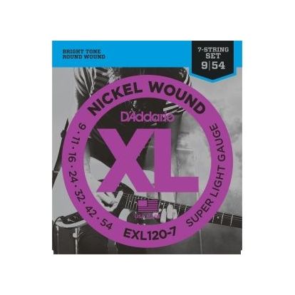 CUERDA D'ADDARIO EXL120-7