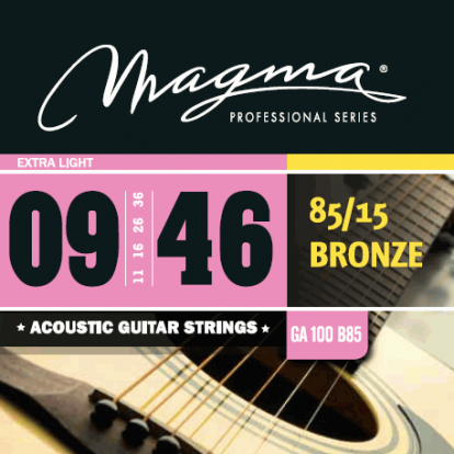 CUERDA MAGMA ACUSTICA GA100B85 0.9 BRONZE