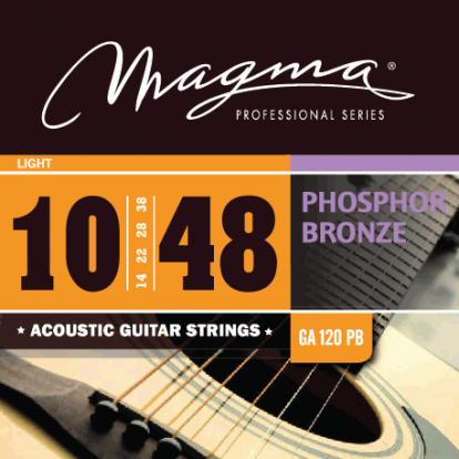 CUERDA MAGMA ACUSTICA GA120PB 0.10 PHOSPHOR BRONZE