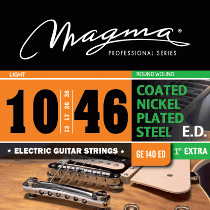 CUERDA MAGMA ELECTRICA GE140ED 010 EXTRA DURACION