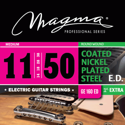 CUERDA MAGMA ELECTRICA GE160ED 011 EXTRA DURACION