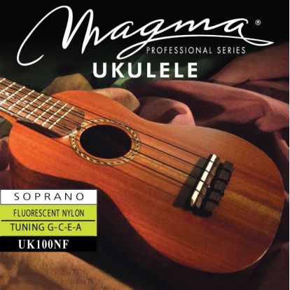 CUERDA MAGMA UKELELE UK100NF SOPRANO FLUORESCENTE