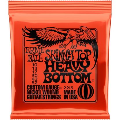 ERNIE BALL 2215 ELECTRICA 010 SLINKY TOP HEAVY BOTTON