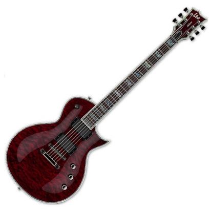 GUITARRA ELECTRICA LTD EC1000QM STBC
